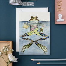 Frog Greetings Card
