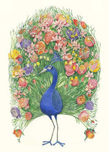 Peacock Greeting Card