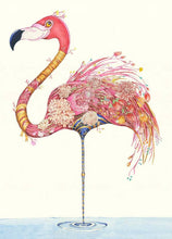 Flamingo Greetings Card