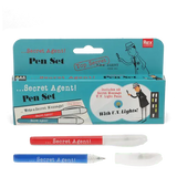 Secret Agent Invisible Ink Spy Pens (set of 2)