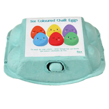 Coloured Chalk Eggs (set of 6)