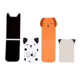 Magnetic bookmarks (set of 4) - dogs