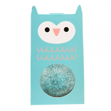 Owl Glitter Bouncy Ball