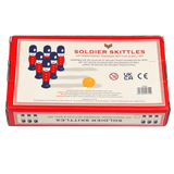 Soldier Skittles - Six Traditional Wooden Skittles and Ball Set