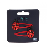 Ladybird Hair Clips