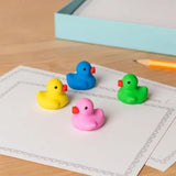 Duck Erasers (Set of 4)