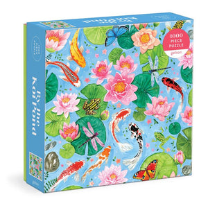 'By The Koi Pond' 1000 Piece Jigsaw Puzzle