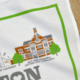 Acton Illustrated Tea Towel