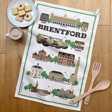 Brentford Illustrated Tea Towel