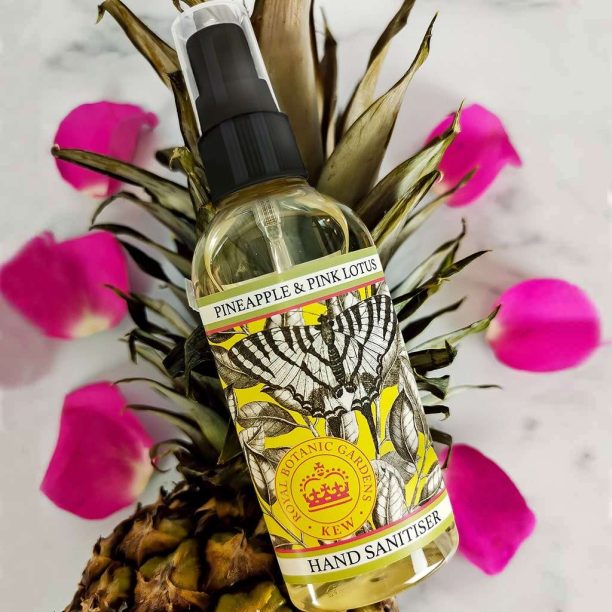 Kew Pineapple and Pink Lotus Hand Sanitiser