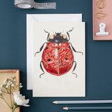 Ladybird Greeting Card