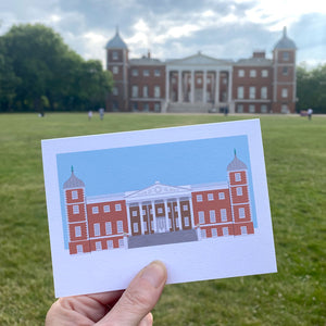 Osterley House Illustrated Greetings Card