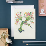 Ruby Throated Hummingbird