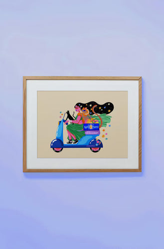 Kushiaania A5 Print Mango Delivery