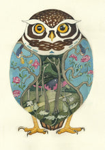 Little Owl Greetings Card