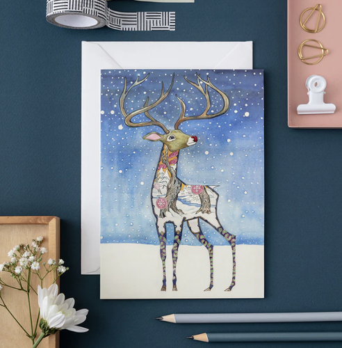 Rudolph Greeting Card