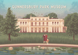 A4 Vintage Gunnersbury Souvenir Print