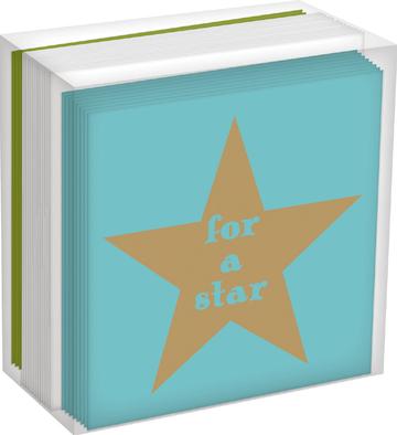 Tree & Star Festive Greetings Cards Pack (Pack of 16 Cards)