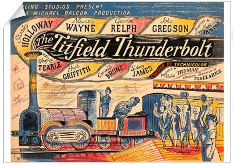 Titfield Thunderbolt Film Poster Print