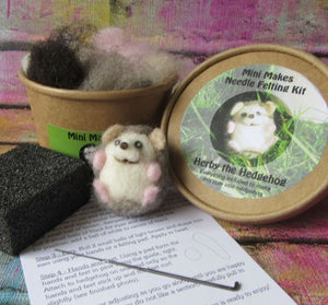 Needle Felting Kit - Hedgehog