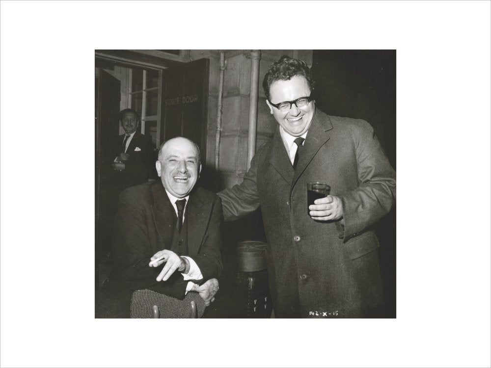 'Michael Balcon and Harry Secombe' Print